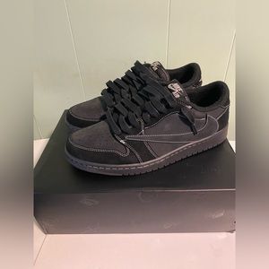 travis scott black phantom jordan 1 low.